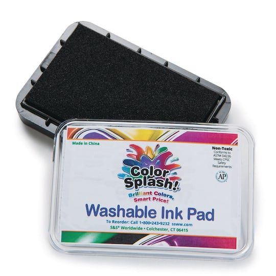 Color Splash!&#xAE; Black Washable Ink Pad